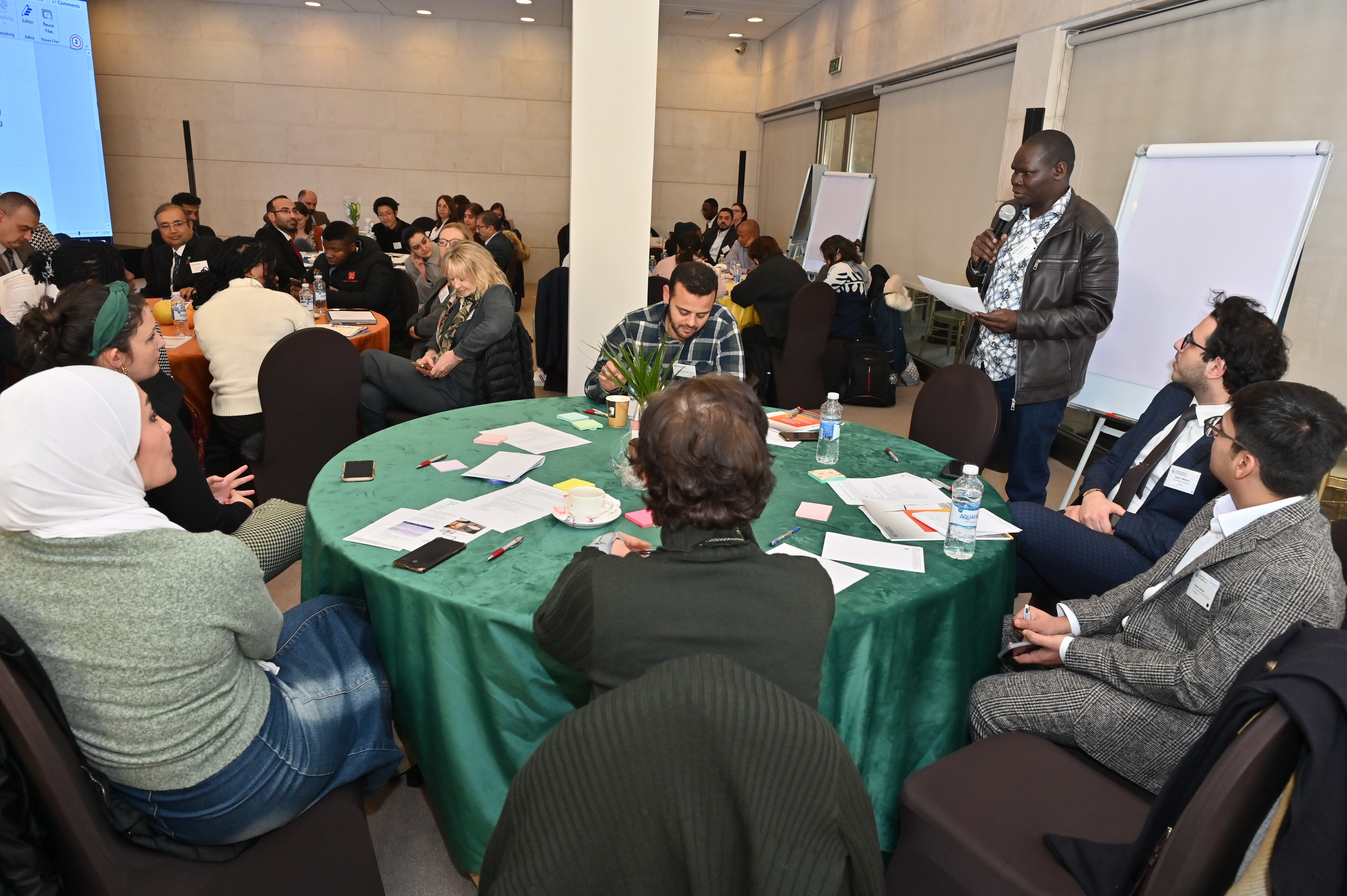 The symposium in Jordan, in February 2024, that explored the WEFE nexus.