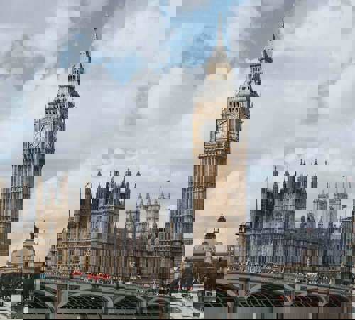 UK houses of Parliament Big Ben London landscape