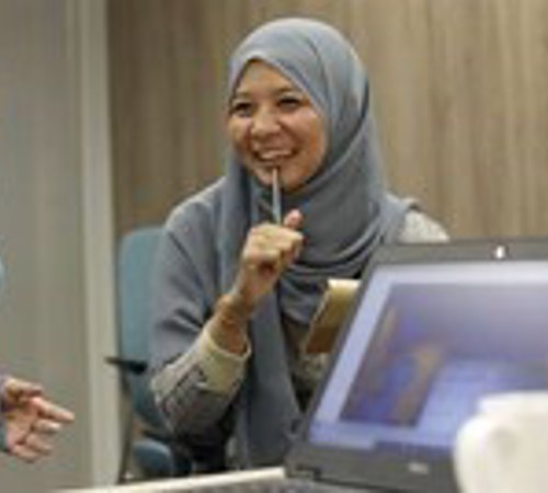 Two women attending LIF