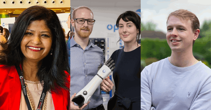 Collage of headshots of 2023 Princess Royal Silver Medal winners